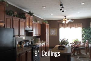 Manufactured Home 9 Foot Ceilings