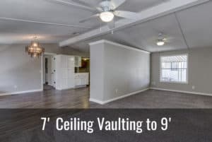 Mobile Home Ceiling Vault