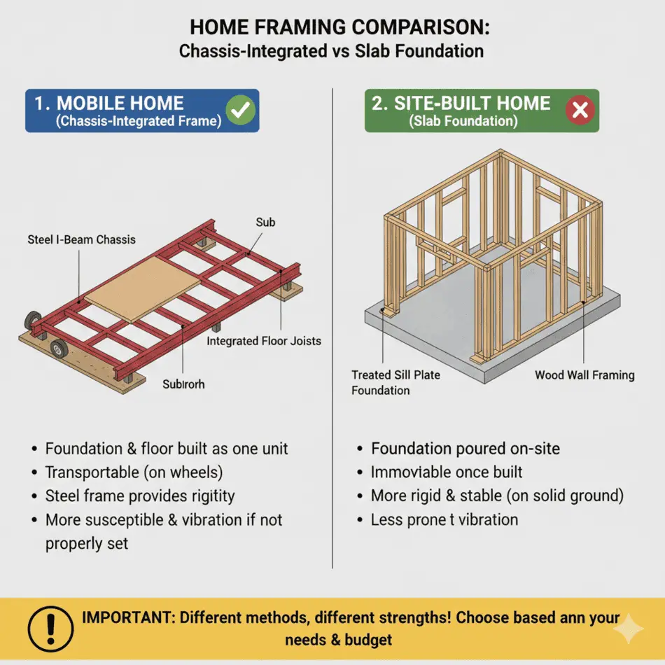 Framing comparison