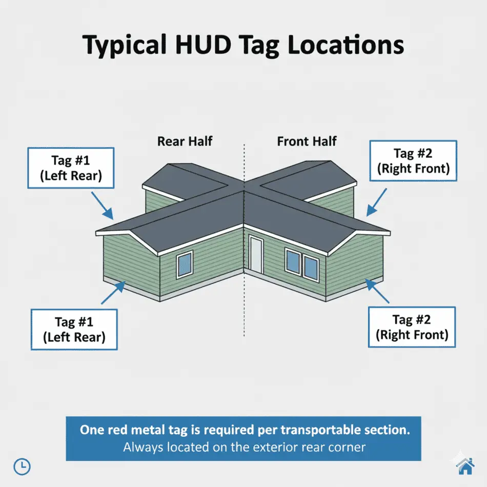 Typical HUD Tag Locations