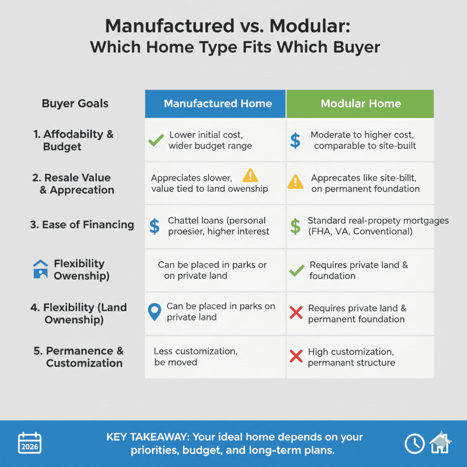 Which Home Type Fits Which Buyer