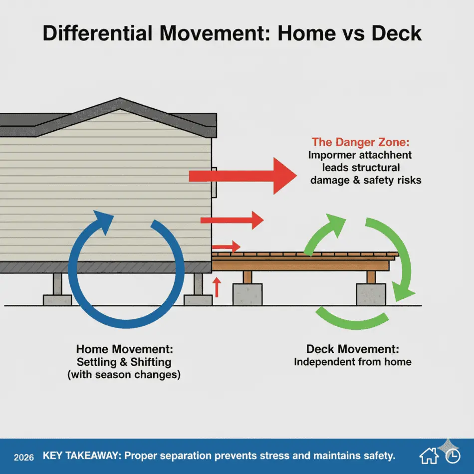 Home vs Deck Movement