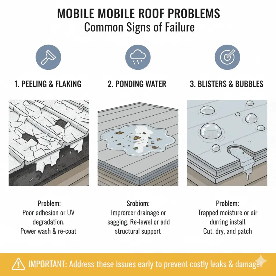 Common Roof Coating Problems