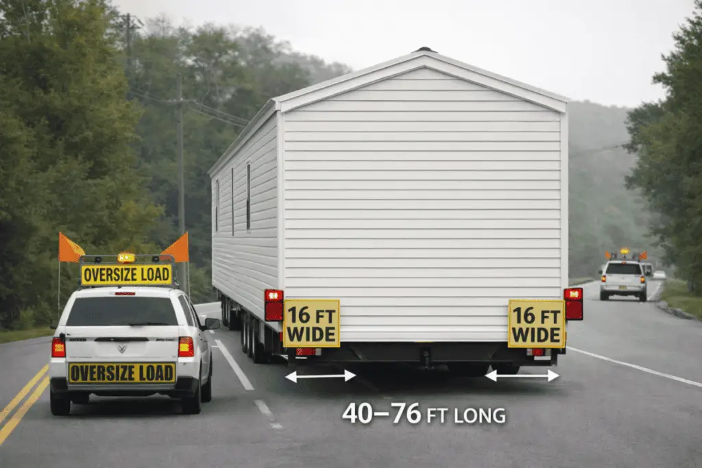 Mobile Home Transport Width Limits