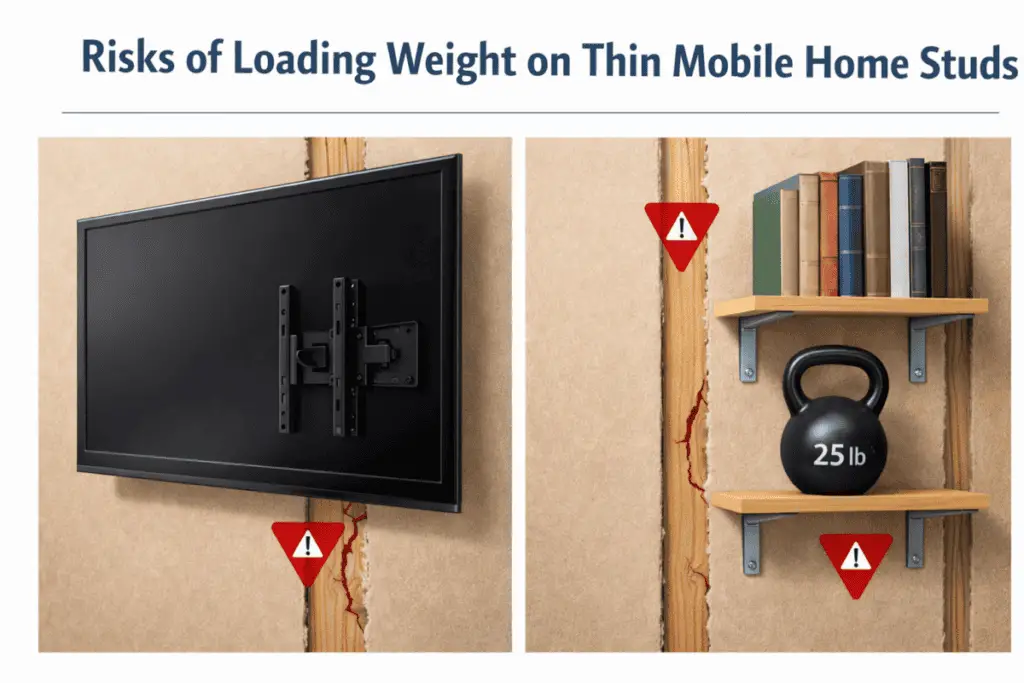 Hanging Weight on Thin Studs