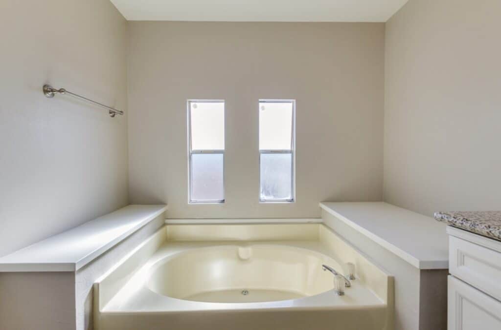 Bathroom remodel view 2 using original tub