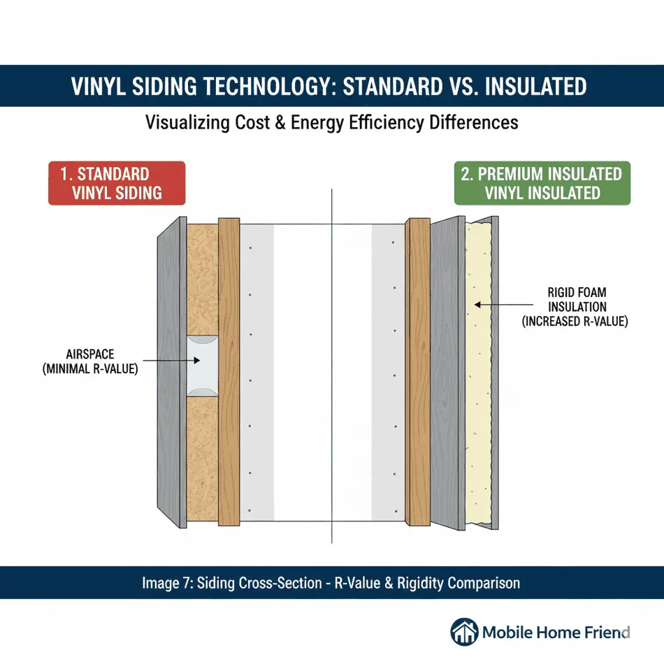 Standard vs Insulated Vinyl Siding