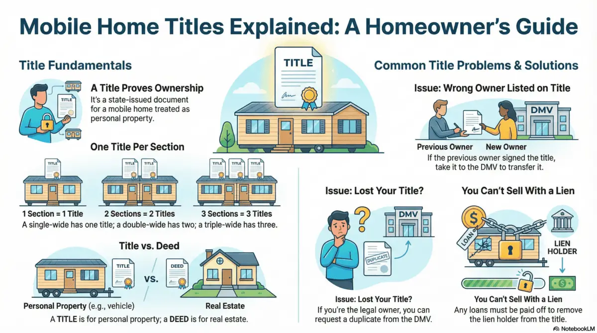 What Is A Mobile Home Title?