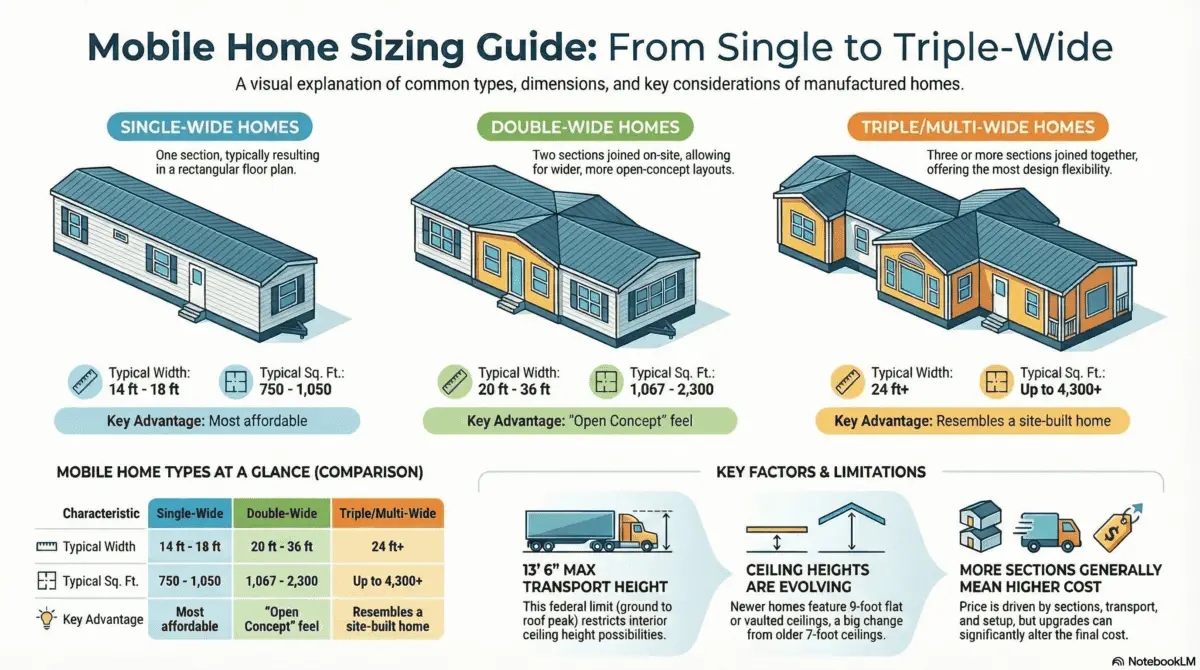 What Sizes Are Mobile Homes