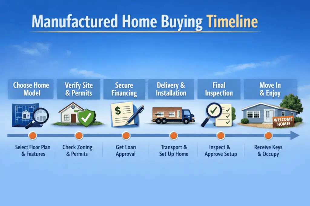 Manufactured Home Buying Timeline