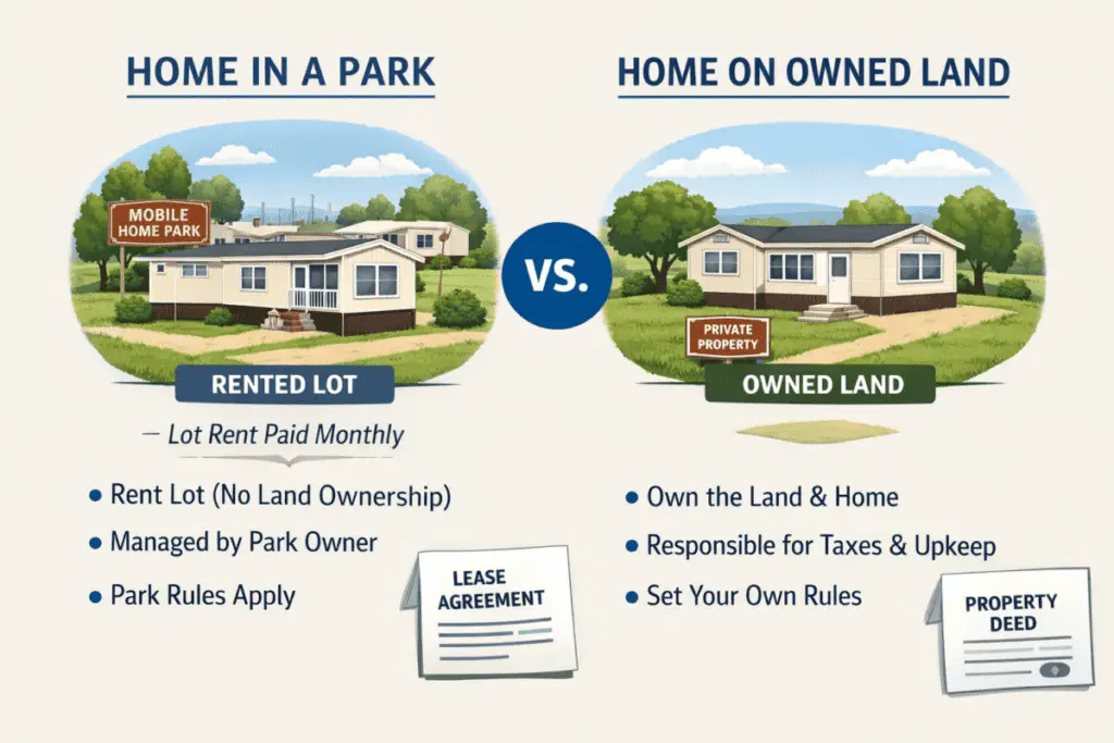 Home On Park vs Home On Land