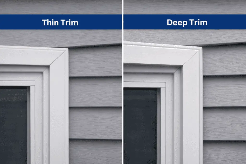 Siding & trim profiles