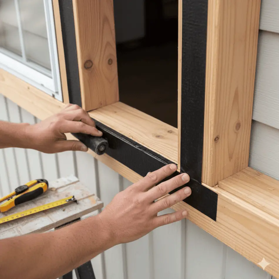 Flashing Tape Application