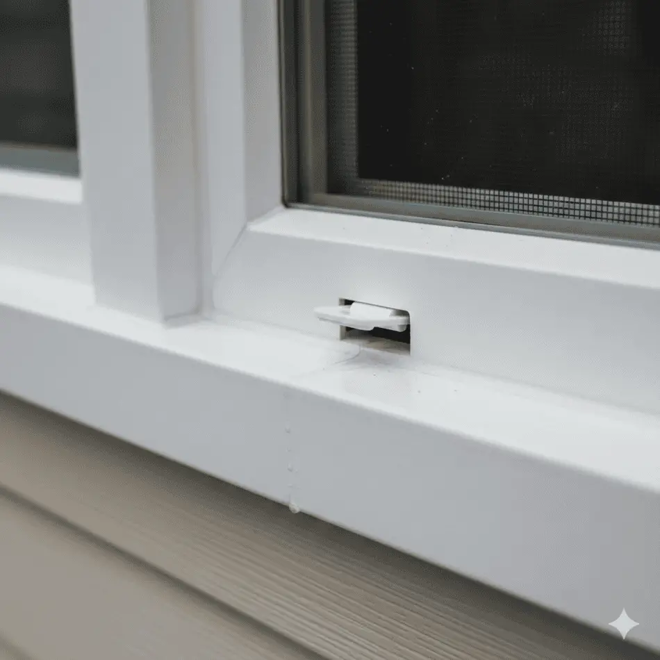 Window Weep Hole Detail