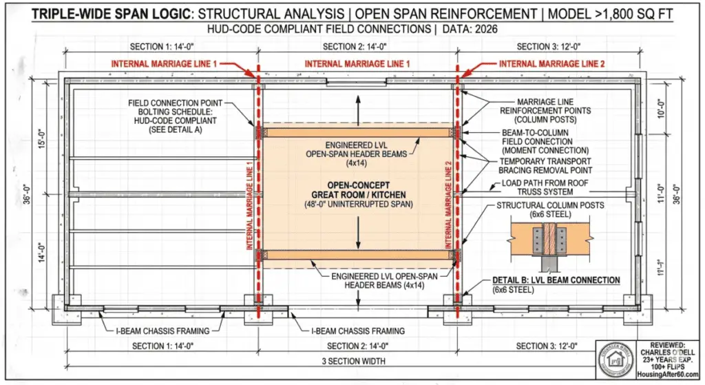 Triple-Wide Span Logic