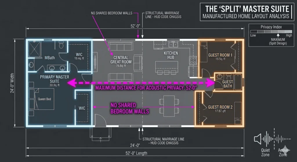 The 'Split' Master Suite